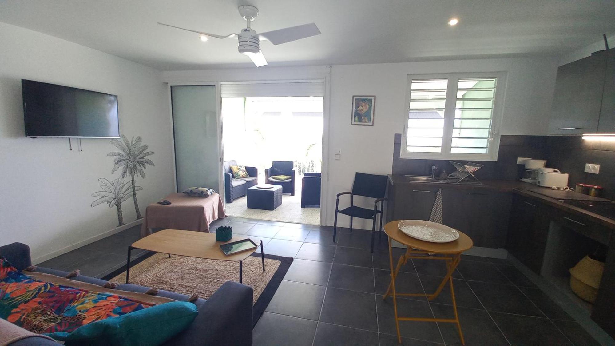 Logements Vue Mer Acces Piscine En Guadeloupe Bouillante Esterno foto
