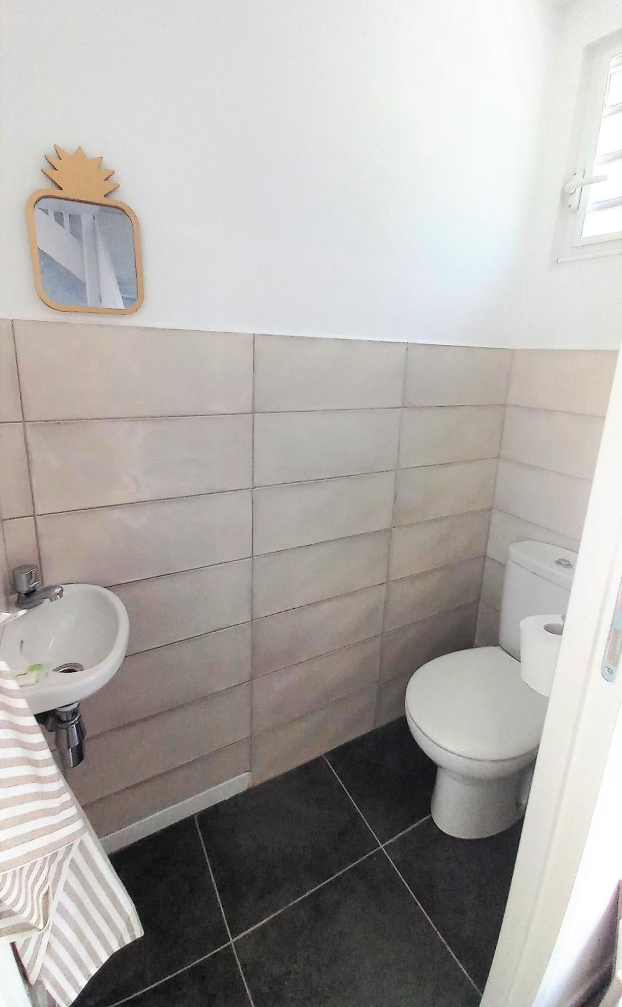 Logements Vue Mer Acces Piscine En Guadeloupe Bouillante Esterno foto